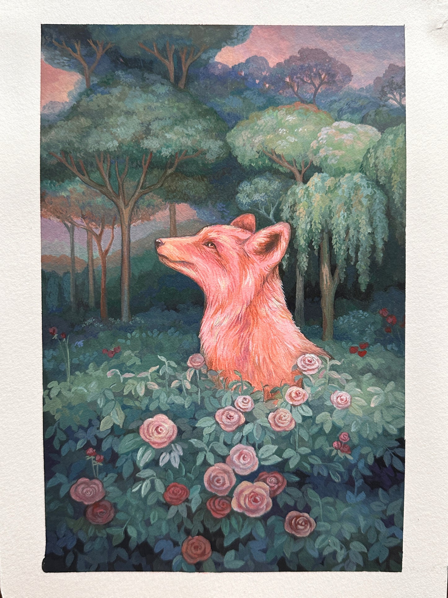 “Beginner” | Original painting on paper