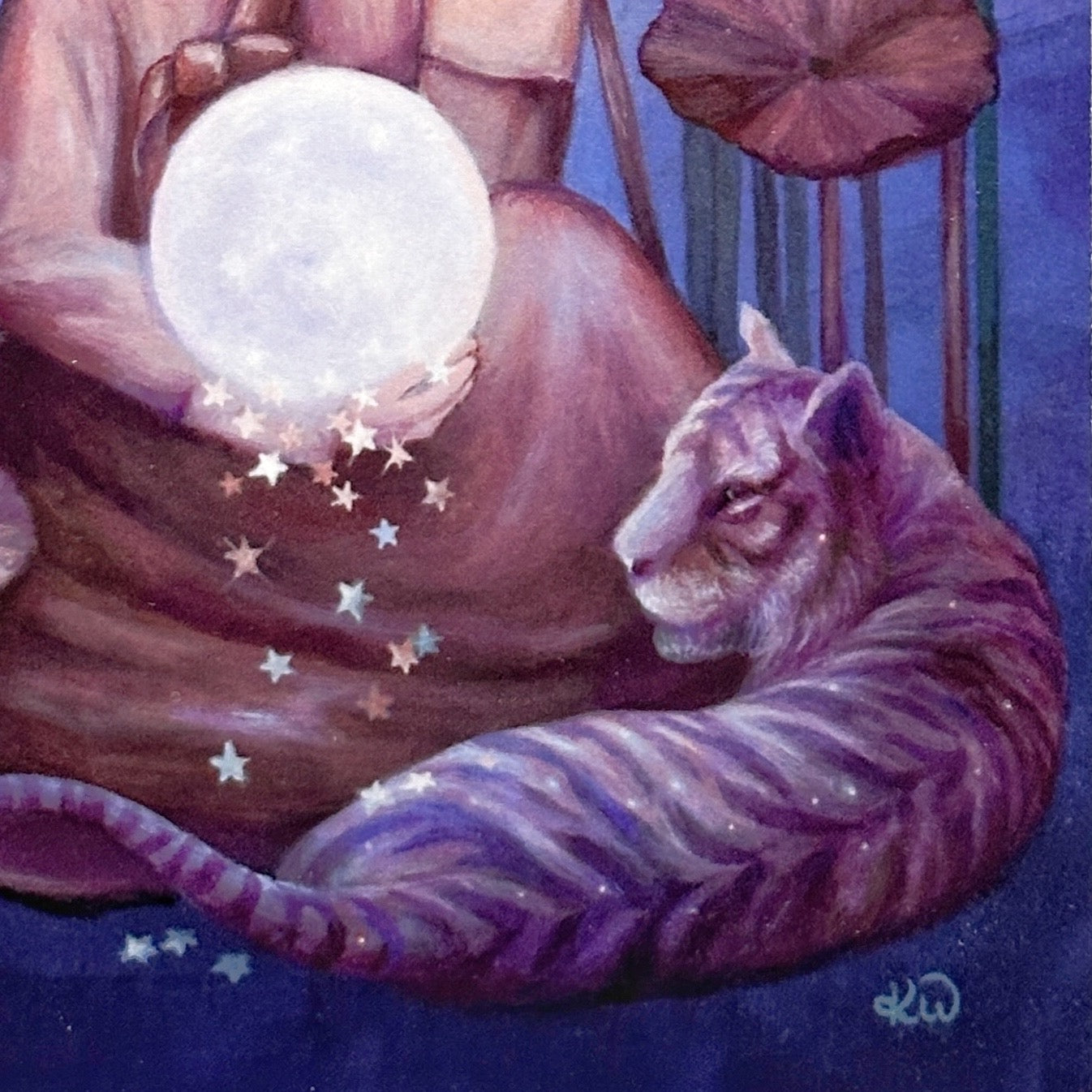 “Blue Moon” 4x6 print