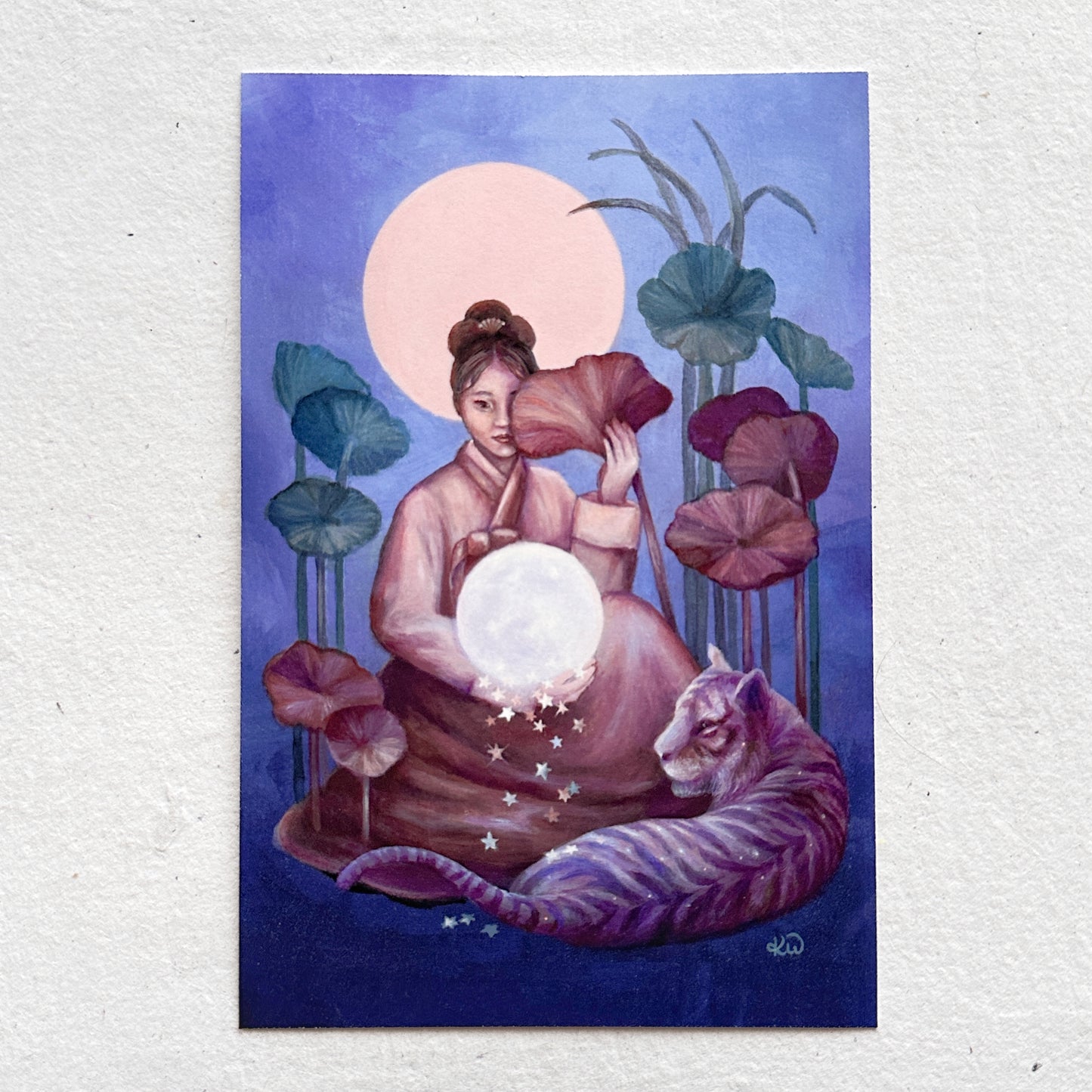 “Blue Moon” 4x6 print