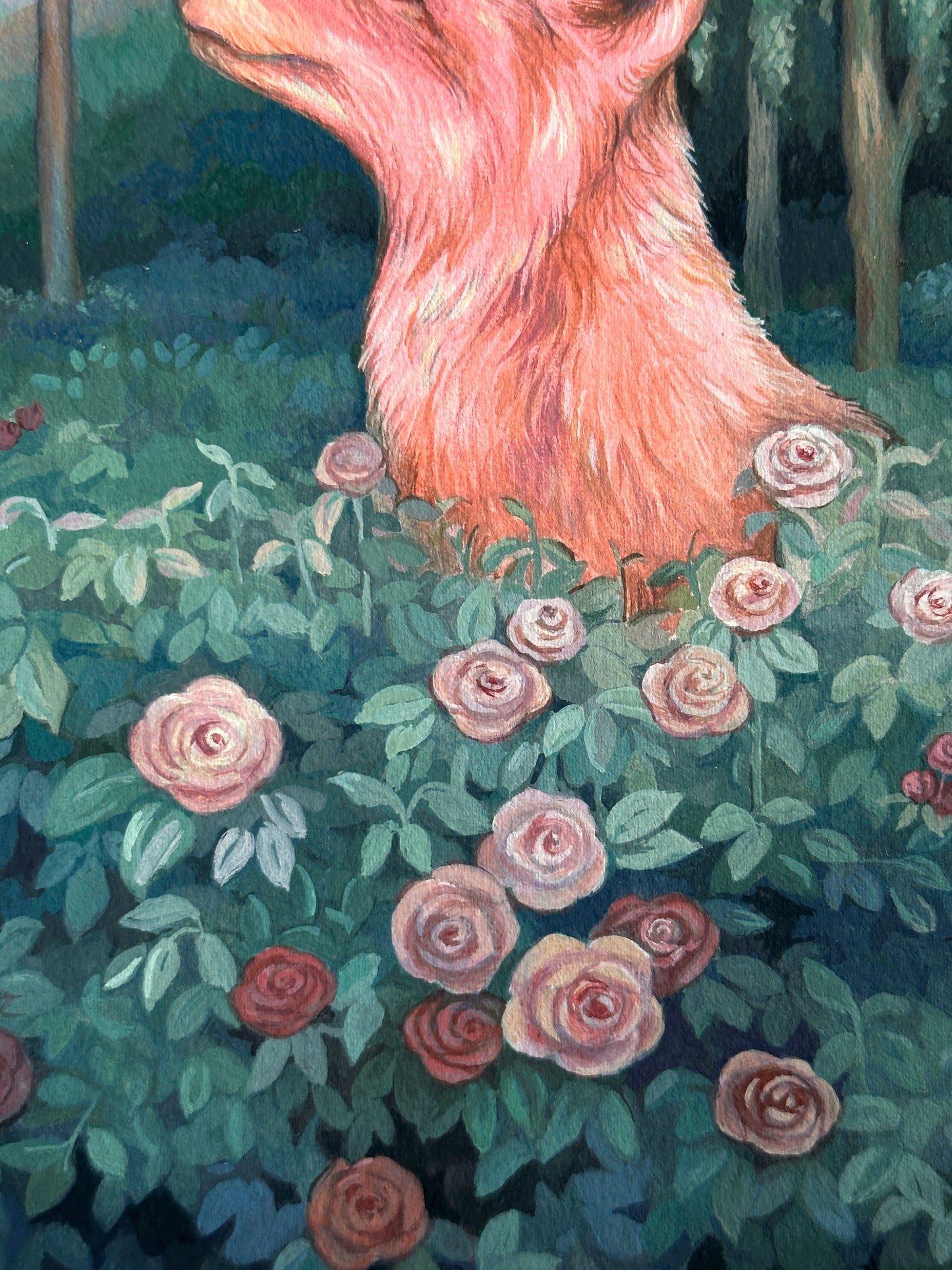 “Beginner” | Original painting on paper