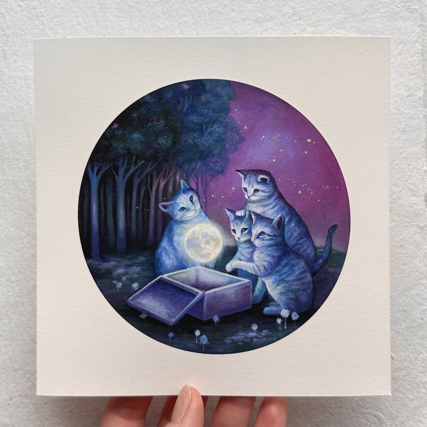 “Marvel” 6x6 print