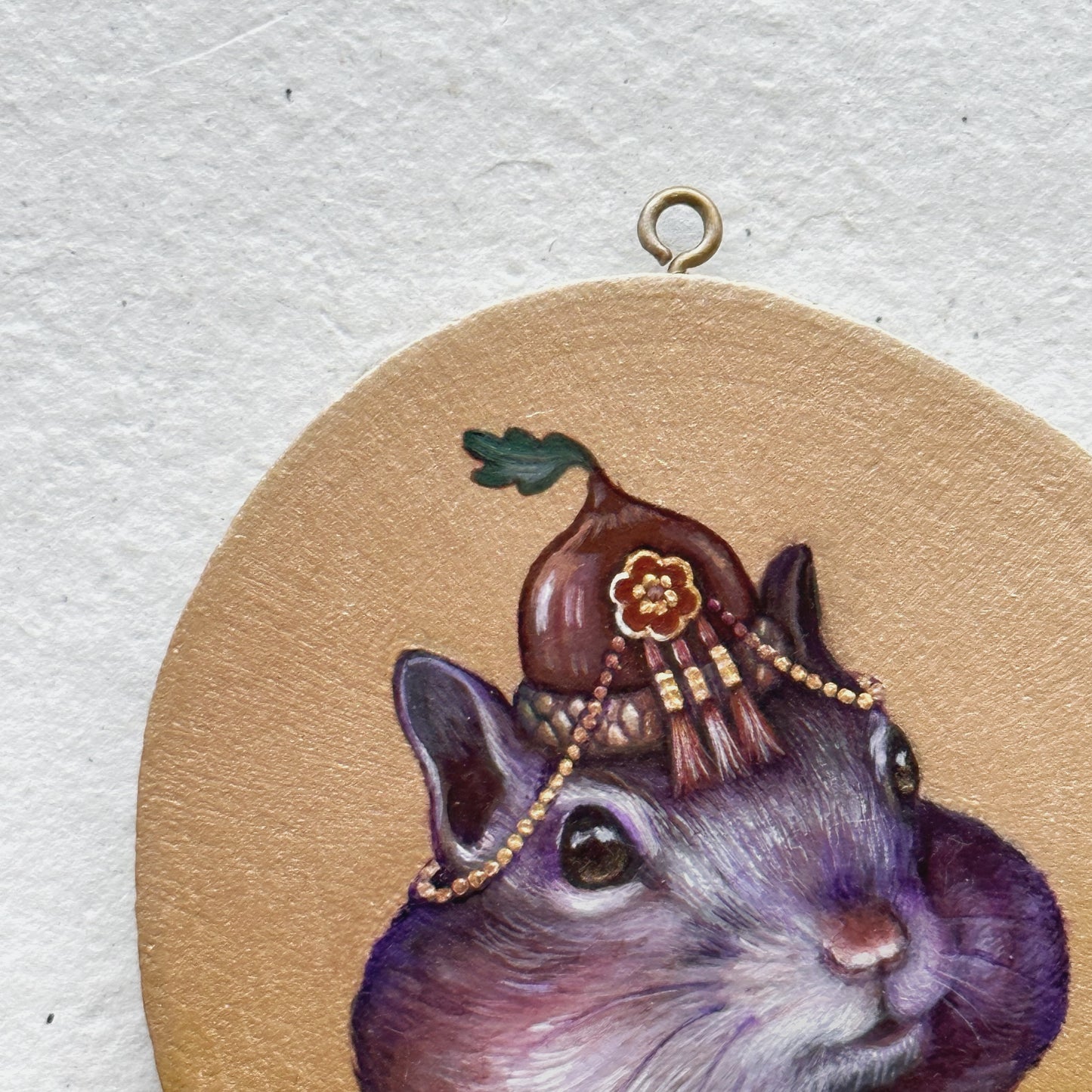 Chipmunk and Acorn | Original Painting