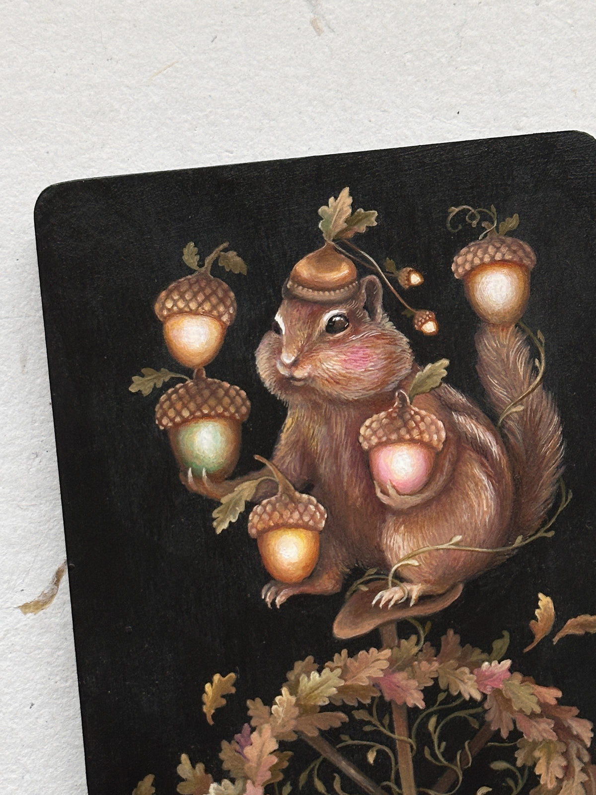 “A Delicate Balance” | Original painting on panel