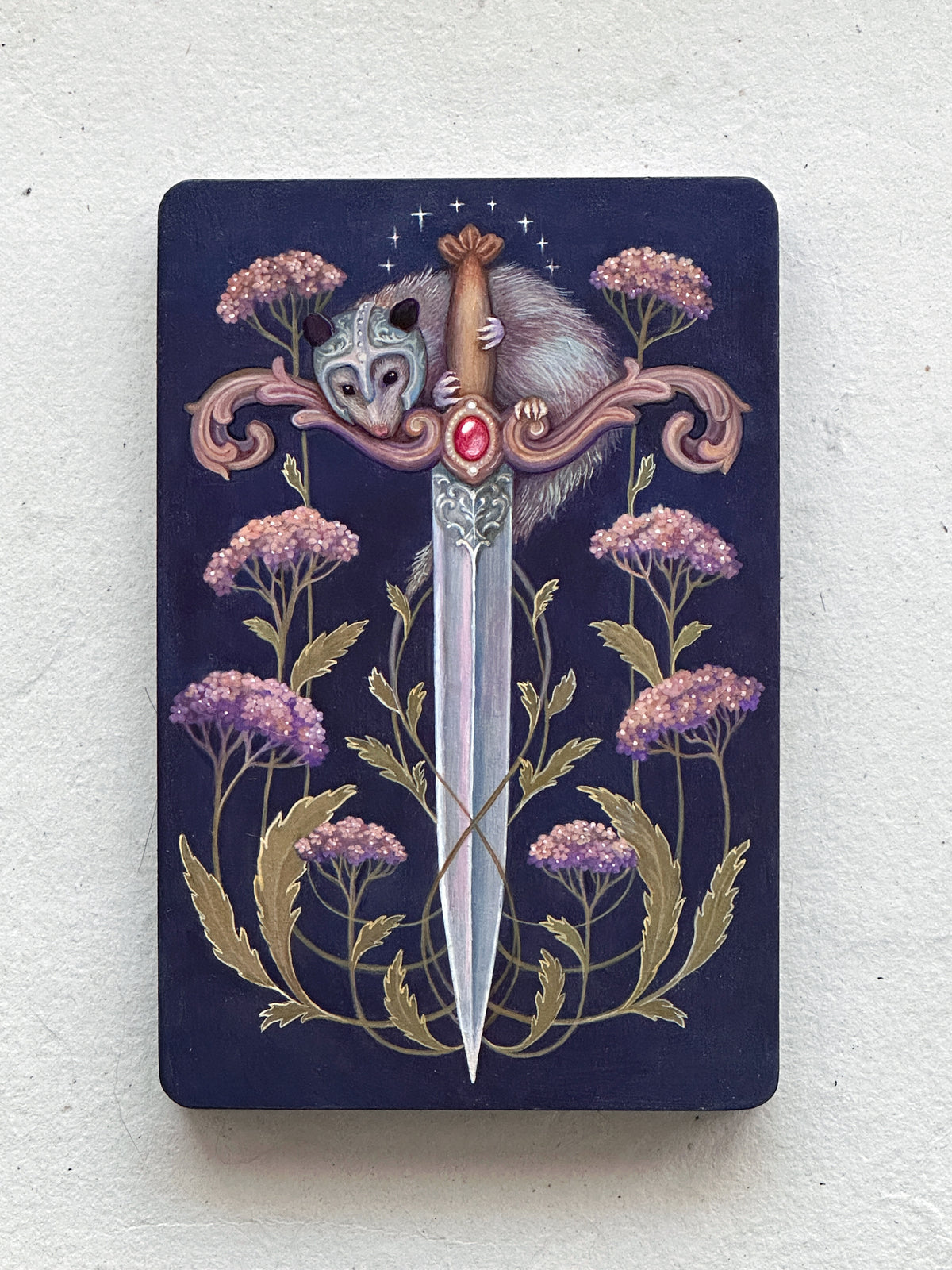 “The Unexpected Hero” | Original painting on panel