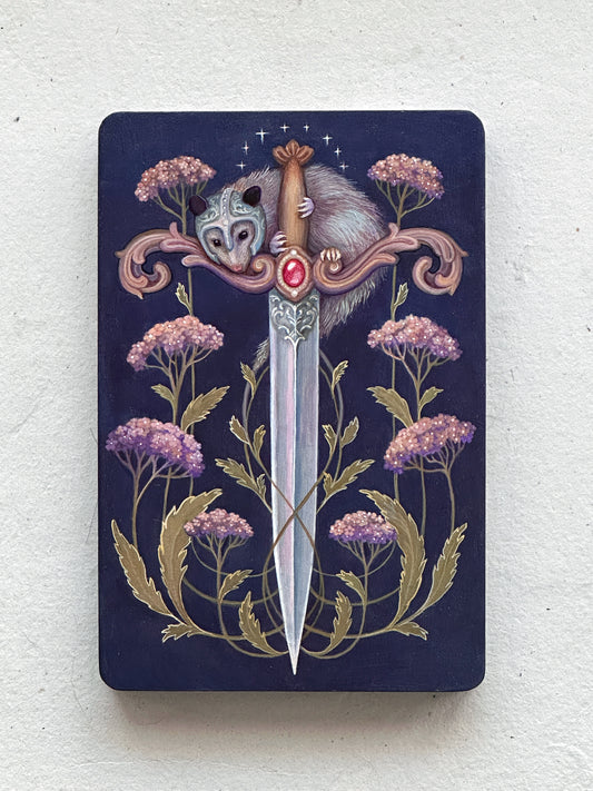 “The Unexpected Hero” | Original painting on panel