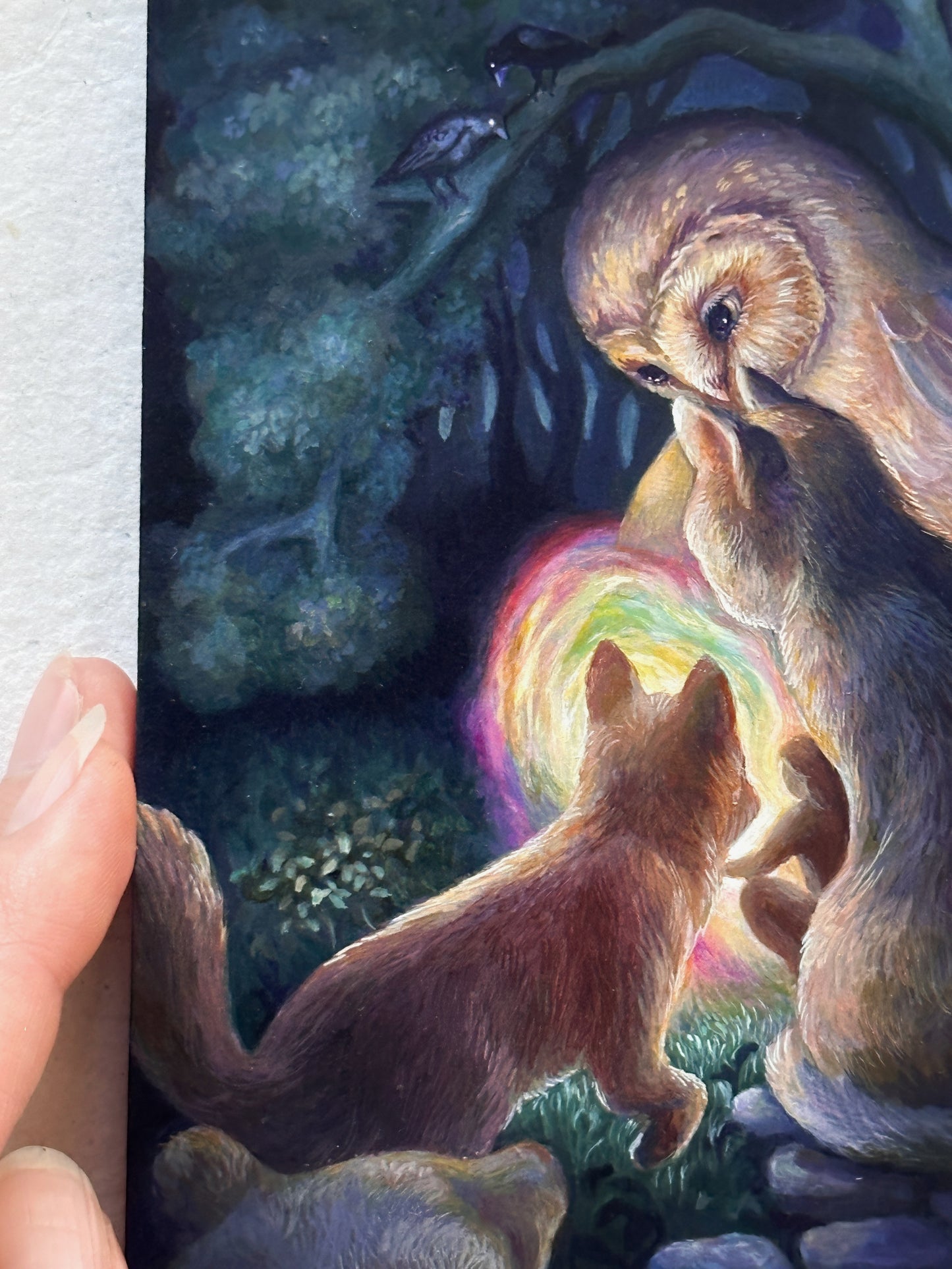 “Portal" | Original painting on panel