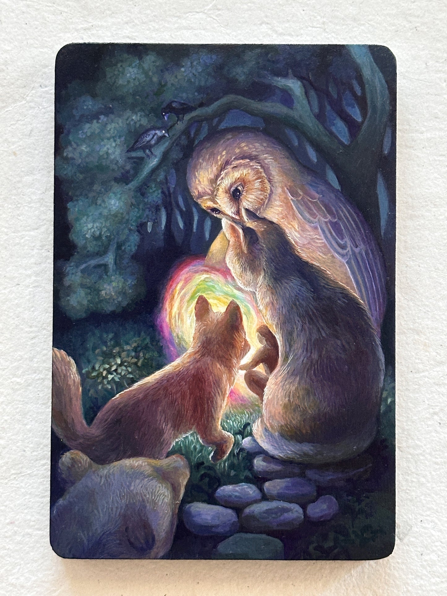 “Portal" | Original painting on panel