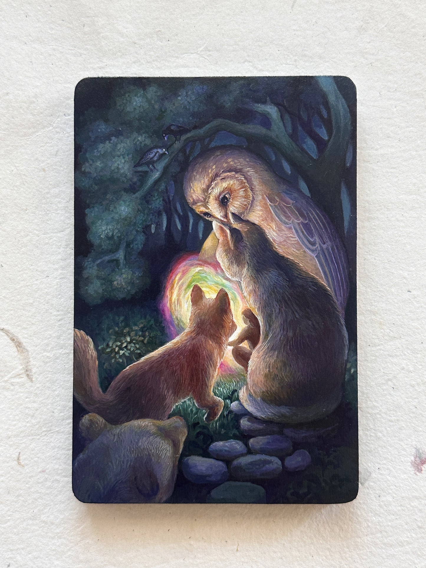 “Portal" | Original painting on panel