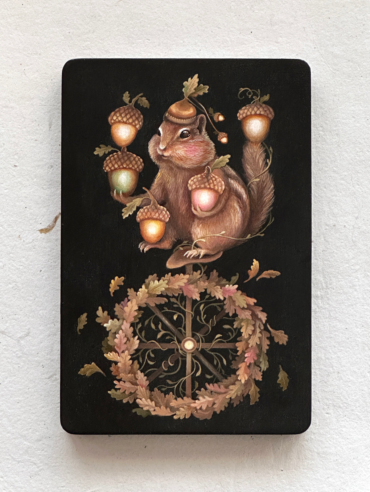 “A Delicate Balance” | Original painting on panel