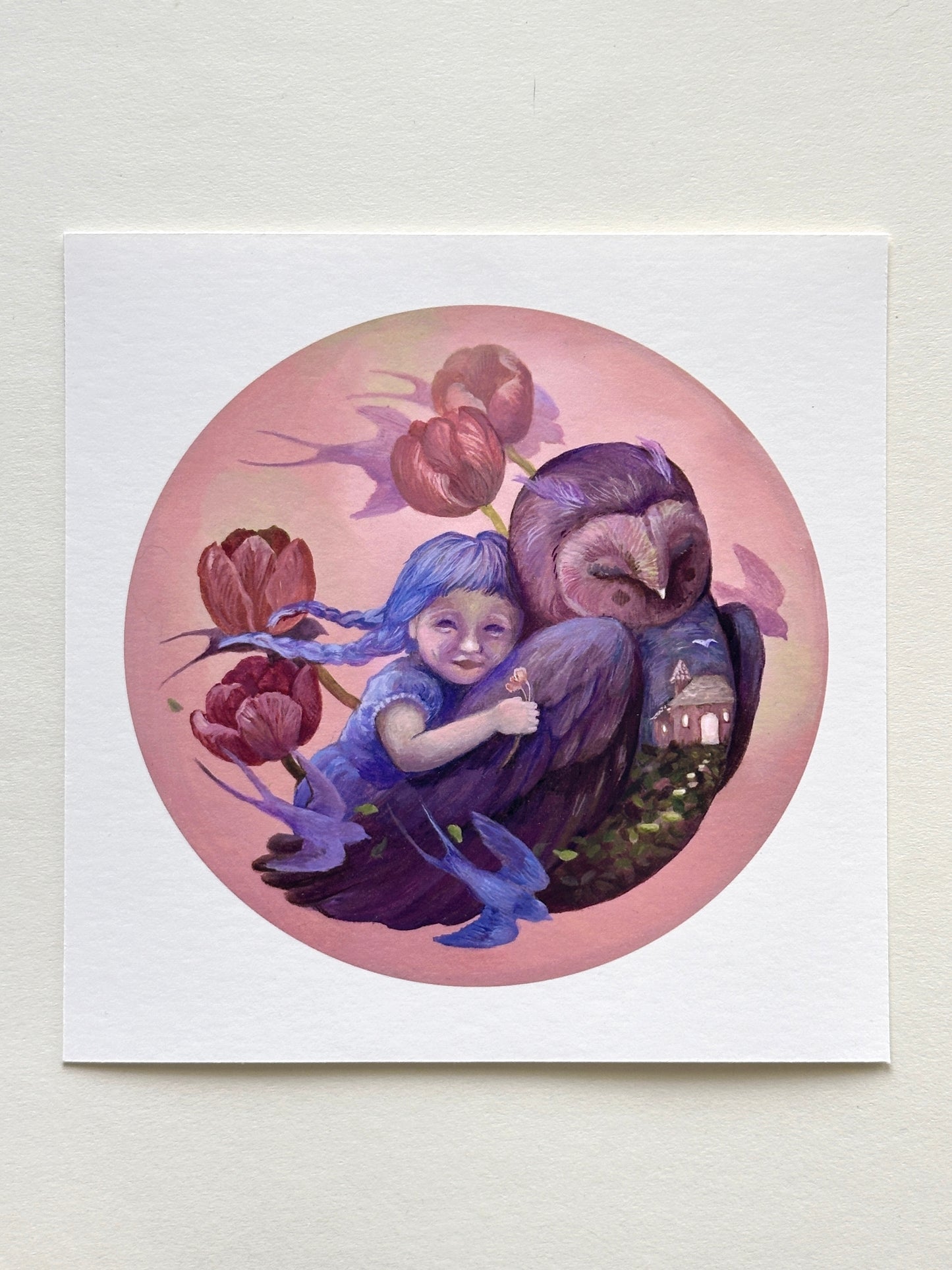 "Ephemera” Limited Edition Print  in 6x6 and 8x8