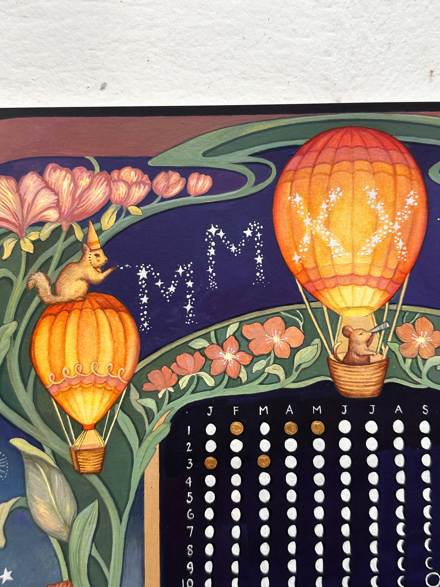 2026 Year of the Horse Moon Calendar