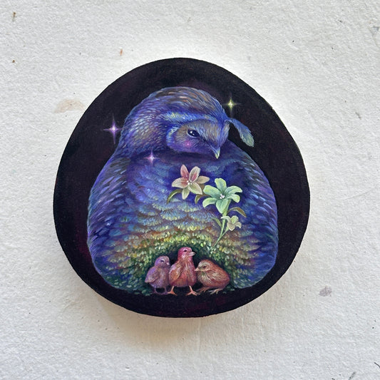 "Growing Up" | Original painting on birch