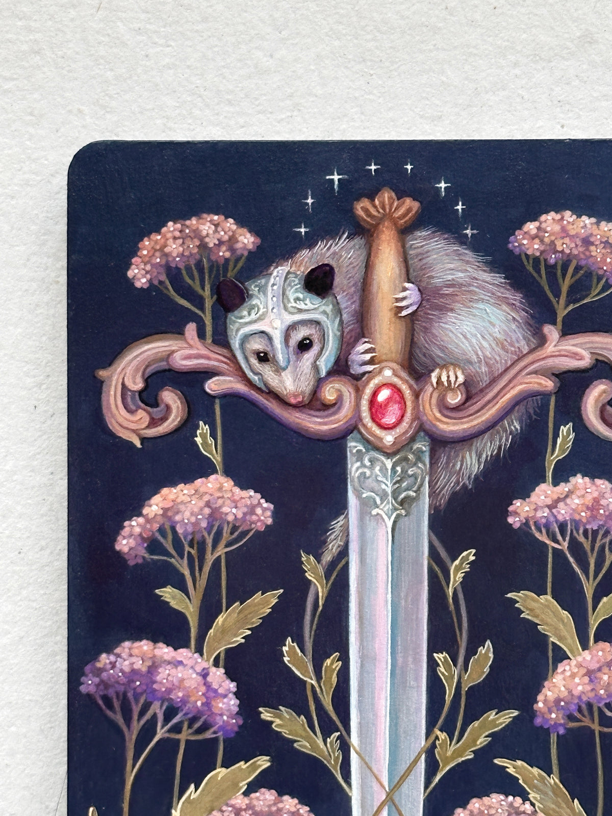“The Unexpected Hero” | Original painting on panel